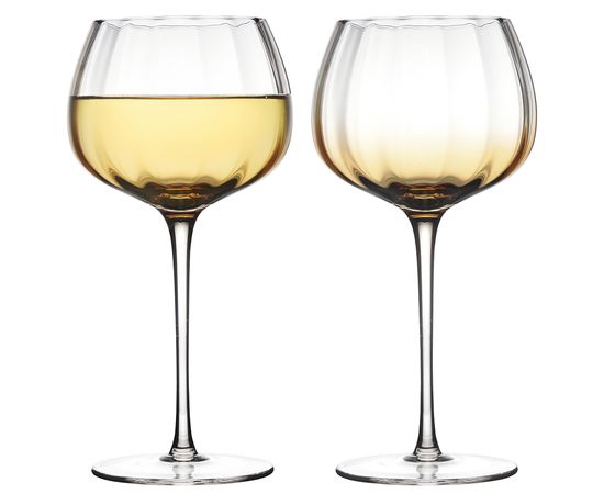 Набор бокалов для вина Gemma Amber, 455 мл, 2 шт., Liberty Jones, фото 