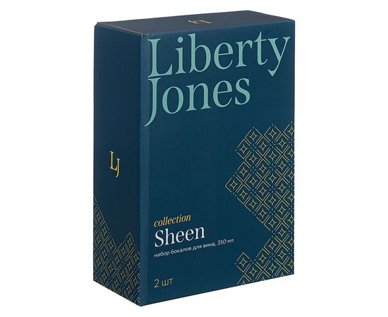 Набор бокалов для вина Sheen, 350 мл, 2 шт., Liberty Jones, фото , изображение 3