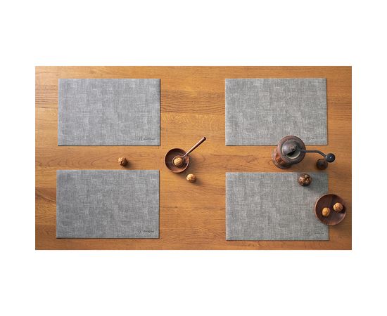 Набор из 2-х сервировочных салфеток Leanera, 30х45 см, серые, Liberty Jones, фото , изображение 3