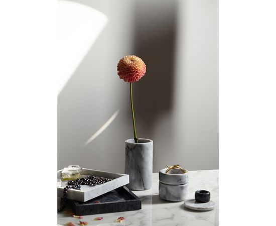 Набор колец для салфеток Marm, d 5 см, черный мрамор, 2 шт., Liberty Jones, фото , изображение 3