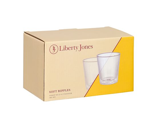 Набор из 2-х стаканов Soft Ripples, 180 мл, Liberty Jones, фото , изображение 8