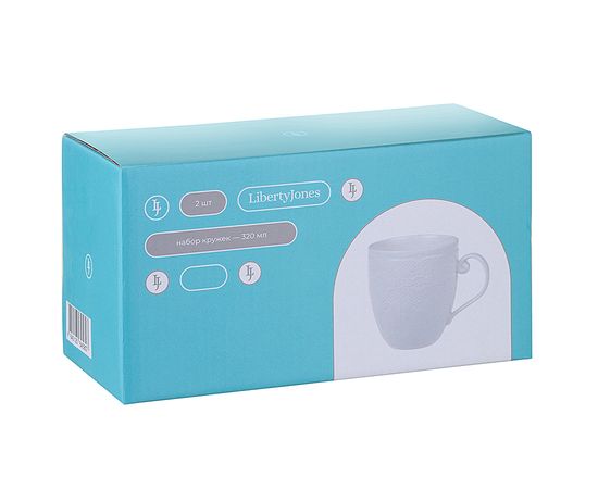 Набор кружек Tracery, 320 мл, 2 шт., Liberty Jones, фото , изображение 4