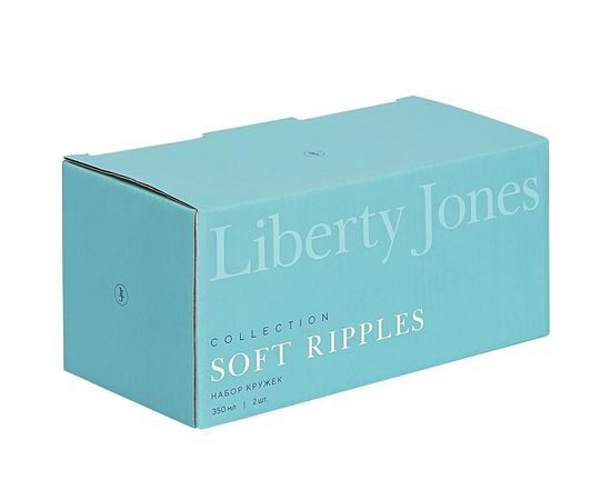 Набор кружек Soft Ripples, Dual Glazing, 350 мл, 2 шт., Liberty Jones, фото , изображение 4