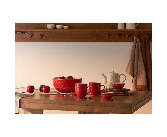 Набор кружек Birds of Paradise, 500 мл, красные, 2 шт., Liberty Jones, фото , изображение 4