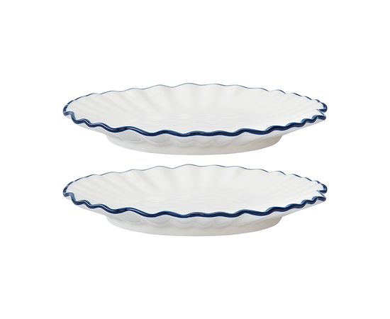 Набор десертных тарелок Santorini, d 16 см, 2 шт., Liberty Jones, фото 