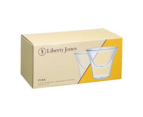 Набор креманок с двойными стенками Pure, 250 мл, 2 шт., Liberty Jones, фото , изображение 11