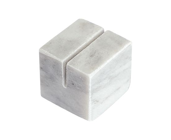 Набор держателей для именных карт Marm, белый мрамор, 4 шт., Liberty Jones, фото , изображение 2