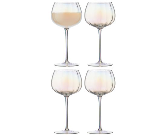 Набор бокалов для вина Gemma Opal, 455 мл, 4 шт., Liberty Jones, фото 