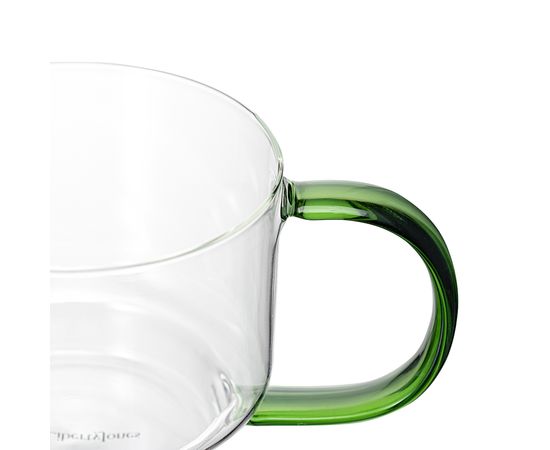 Набор кружек Orb, 400 мл, прозрачные/зеленые, 2 шт., Liberty Jones, фото , изображение 9