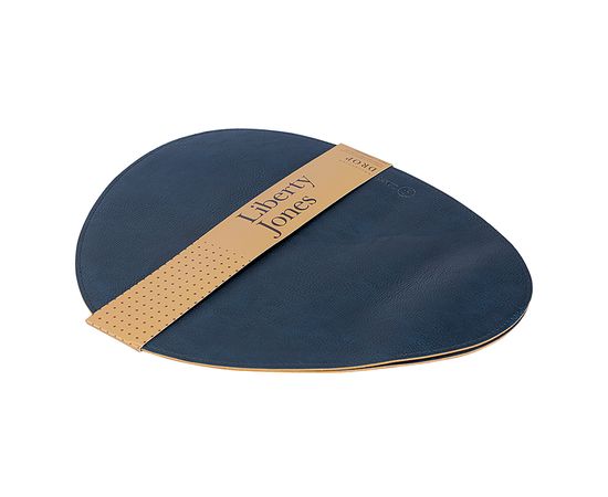 Набор из 2-х двухсторонних сервировочных салфеток Drop, 33х41 см, синий/коричневый, Liberty Jones, фото , изображение 9