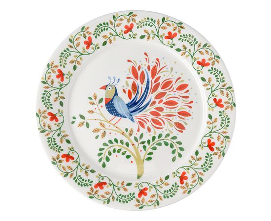 Набор тарелок Fantail Bird из коллекции Birds of Paradise в подарочной упаковке, d 28 см, 2 шт., Liberty Jones, фото , изображение 3