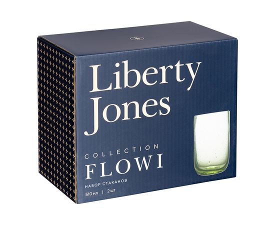 Набор стаканов Flowi, 510 мл, темно-зеленые, 2 шт., Liberty Jones, фото , изображение 11