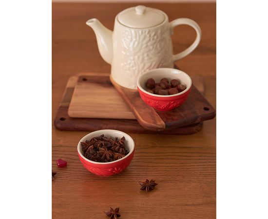 Набор пиал Birds of Paradise, 190 мл, красные, 2 шт., Liberty Jones, фото , изображение 3