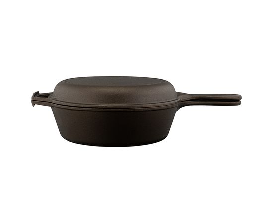 Набор сковород чугунных Brasen с масляной полировкой, d 25 см, 2 шт., Liberty Jones, фото , изображение 8