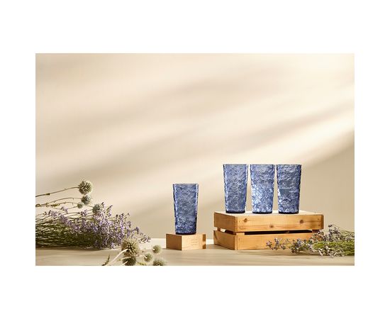 Набор стаканов Arctic, 540 мл, 4 шт, синий, Liberty Jones, фото , изображение 2