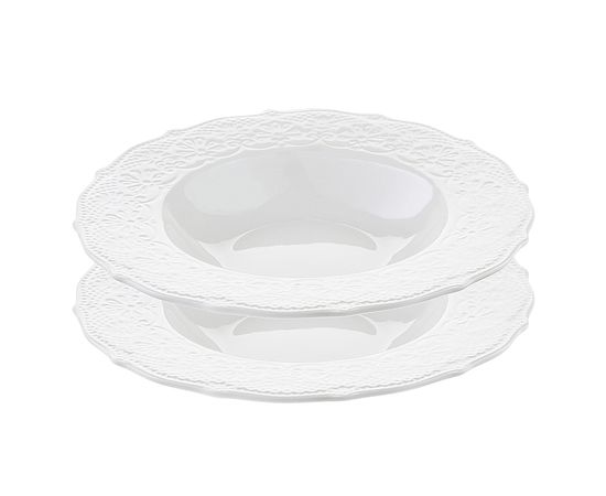 Набор суповых тарелок Tracery, d 22 см, 2 шт., Liberty Jones, фото 