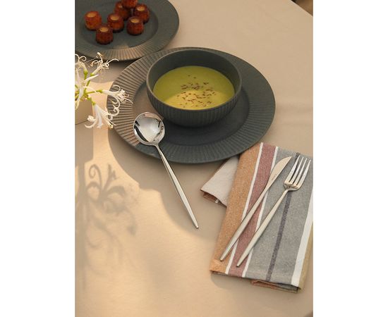 Набор столовых приборов Globe, серебристые, 16 пред., Liberty Jones, фото , изображение 9