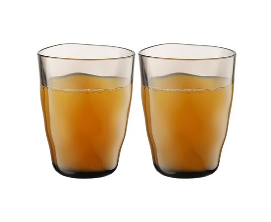 Набор стаканов Hollow, 450 мл, серо-коричневый, 4 шт., Liberty Jones, фото , изображение 6