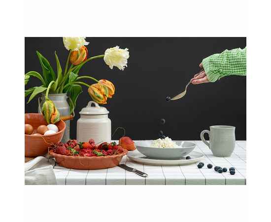 Набор обеденных тарелок In The Village, d 28 см, белые, 2 шт., Liberty Jones, фото , изображение 8