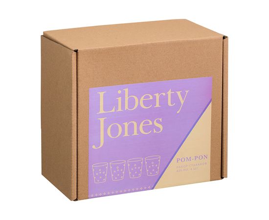 Набор стаканов Pom-pon, 425 мл, 4 шт., Liberty Jones, фото , изображение 20