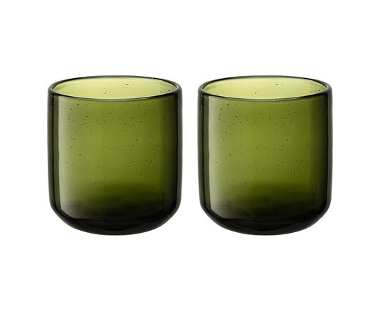 Набор стаканов Flowi, 310 мл, темно-зеленые, 2 шт., Liberty Jones, фото 