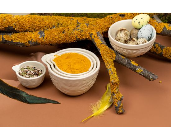 Набор пиал Birds of Paradise, 190 мл, кремовые, 2 шт., Liberty Jones, фото , изображение 4