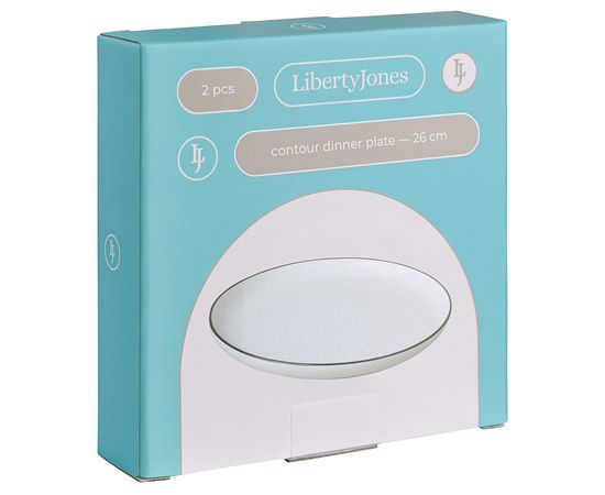 Набор тарелок Contour, d 26 см, 2 шт., Liberty Jones, фото , изображение 15