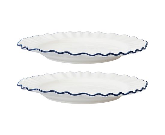 Набор обеденных тарелок Santorini, d 26 см, 2 шт., Liberty Jones, фото 