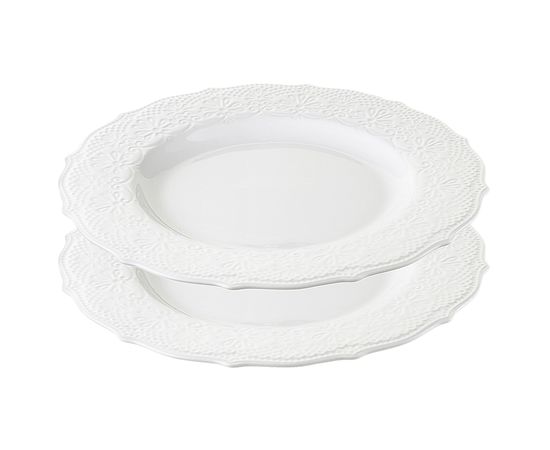 Набор обеденных тарелок Tracery, d 26 см, 2 шт., Liberty Jones, фото 