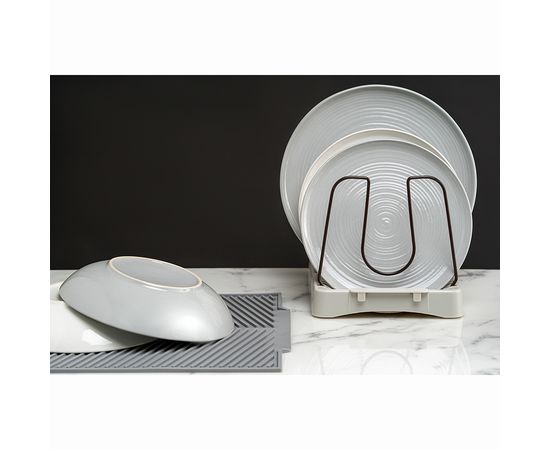 Набор тарелок In The Village, d 22 см, серые, 2 шт., Liberty Jones, фото , изображение 6