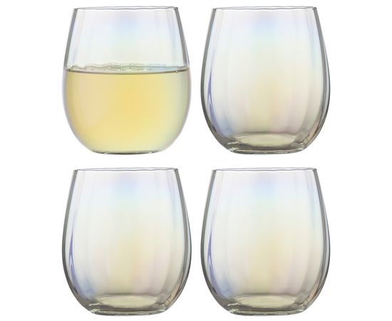 Набор стаканов для воды Gemma Opal, 460 мл, 4 шт., Liberty Jones, фото 