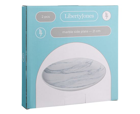 Набор тарелок Marble, d 21 см, 2 шт., Liberty Jones, фото , изображение 19