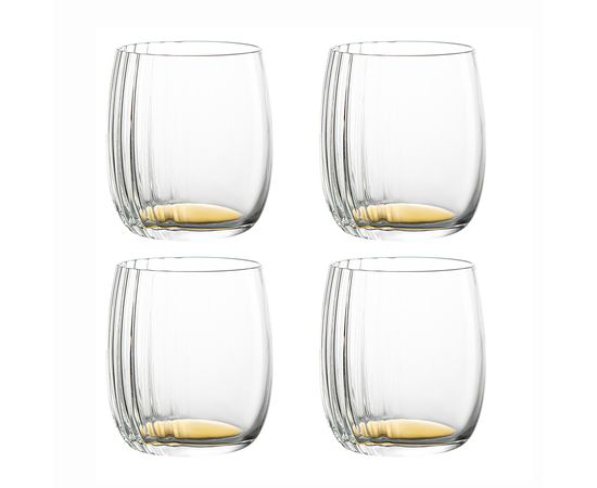 Набор стопок Alice, 70 мл, золотистые, 4 шт., Liberty Jones, фото 