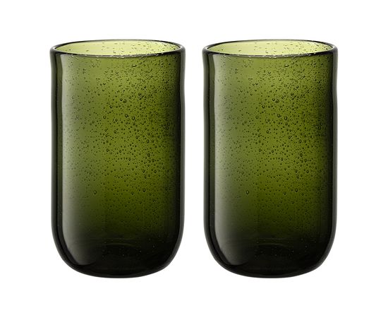 Набор стаканов Flowi, 510 мл, темно-зеленые, 2 шт., Liberty Jones, фото 