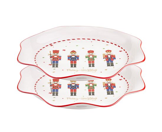 Набор обеденных тарелок Magic Moments, d 26 см, 2 шт., Liberty Jones, фото 