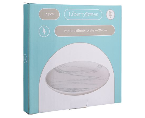 Набор тарелок Marble, d 26 см, 2 шт., Liberty Jones, фото , изображение 20