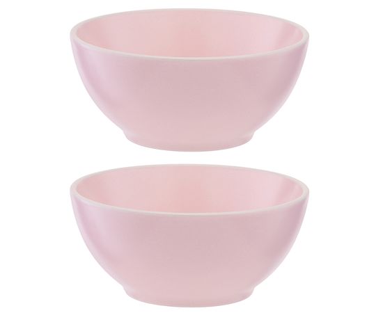 Набор чаш Simplicity, 470 мл, розовые, 2 шт., Liberty Jones, фото 