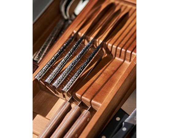 Органайзер для столовых приборов с держателем для ножей Bambox, 30х38 см, Liberty Jones, фото , изображение 4