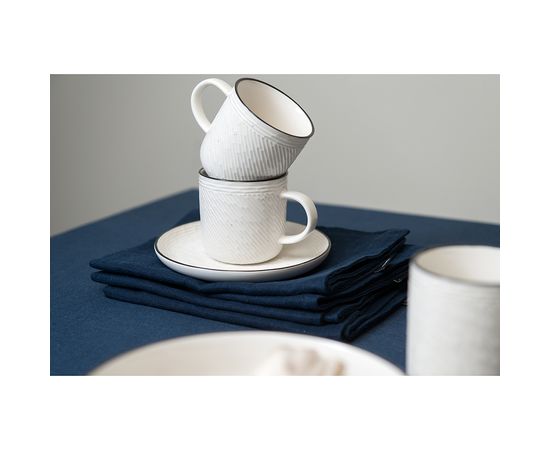 Набор чайных пар Contour, 250 мл, 2 шт., Liberty Jones, фото , изображение 2