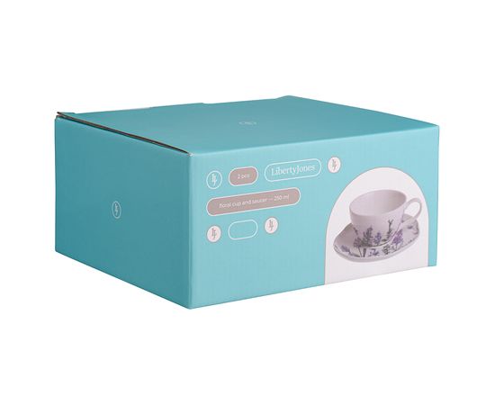 Набор чайных пар Floral, 250 мл, 2 шт., Liberty Jones, фото , изображение 27