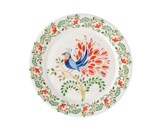 Тарелка Fantail Bird из коллекции Birds of Paradise, d 18 см, Liberty Jones, фото 