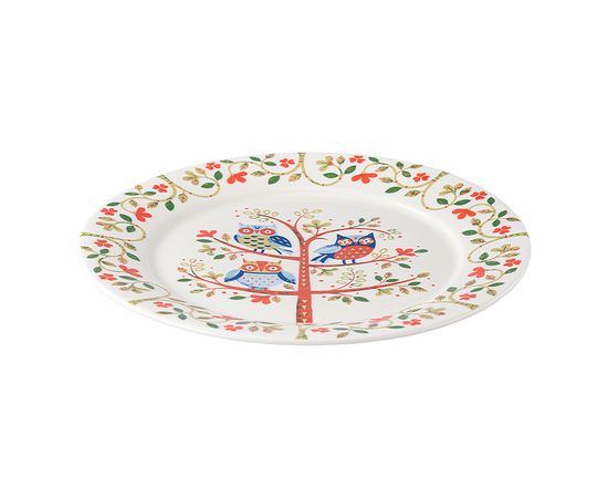 Набор тарелок Owl из коллекции Birds of Paradise в подарочной упаковке, d 28 см, 2 шт., Liberty Jones, фото , изображение 8