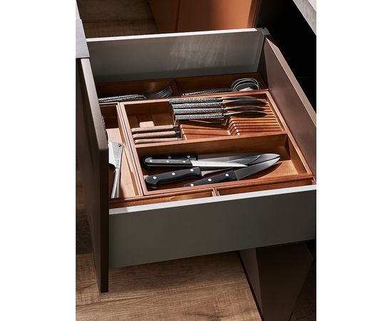 Органайзер для столовых приборов с держателем для ножей Bambox, 30х38 см, Liberty Jones, фото , изображение 7