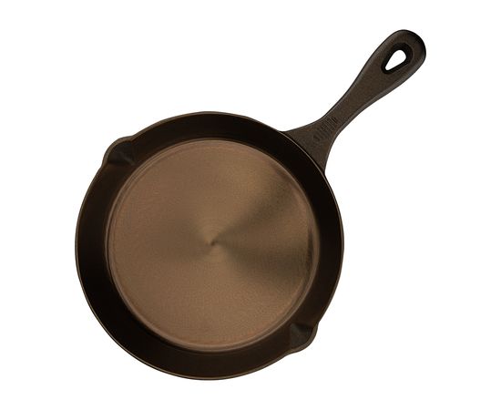 Сковорода чугунная Brasen с масляной полировкой, d 21 см, Liberty Jones, фото , изображение 8