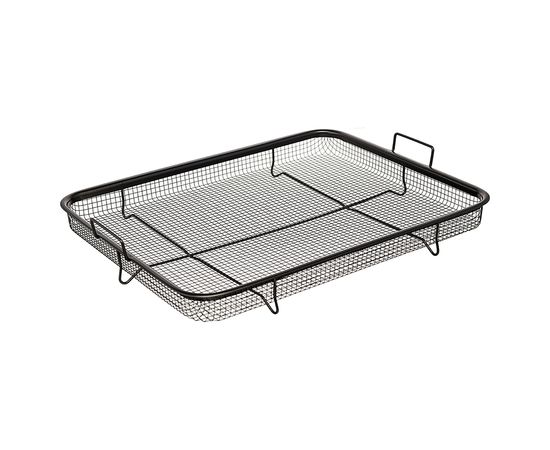 Противень для запекания с решеткой-гриль Roast Masters, 36х45 см, черный, Liberty Jones, фото , изображение 9