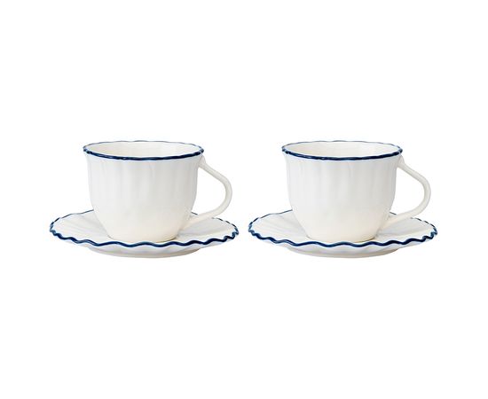 Набор чайных пар Santorini, 220 мл, 2 шт., Liberty Jones, фото 