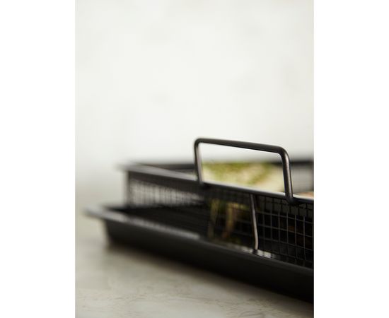 Противень для запекания с решеткой-гриль Roast Masters, 36х45 см, черный, Liberty Jones, фото , изображение 7