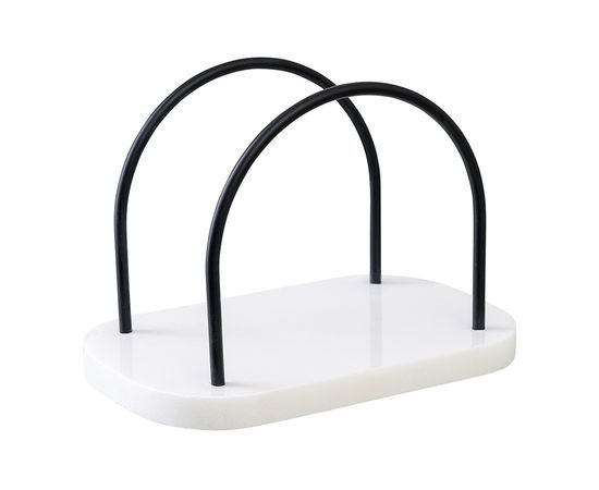 Салфетница Marm, белый мрамор, Liberty Jones, фото 