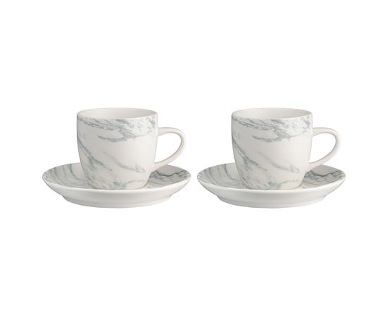 Набор чайных пар Marble, 250 мл, 2 шт., Liberty Jones, фото 