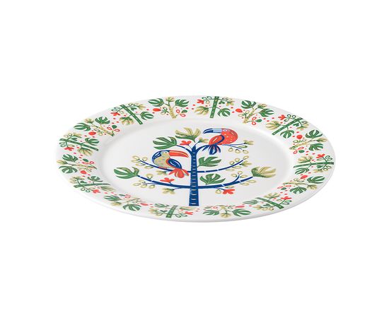 Набор тарелок Toucan из коллекции Birds of Paradise в подарочной упаковке, d 28 см, 2 шт., Liberty Jones, фото , изображение 7